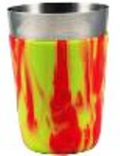 VINYL  NEON SHAKER žlutooranžový