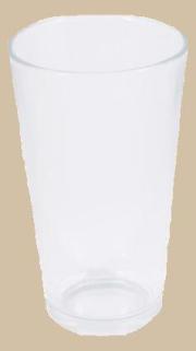 Míchací sklenice - bílá